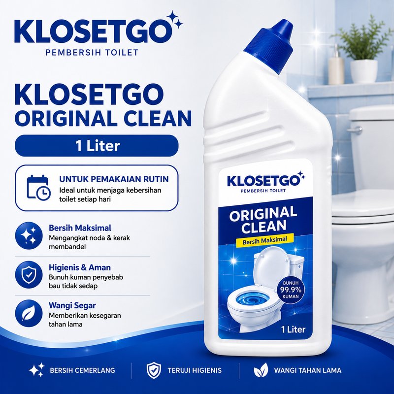 KLOSETGO 1 Liter